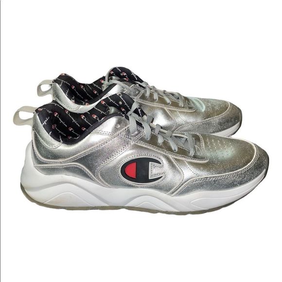 Champion Other - Champion 93 Eighteen Metallic Silver Men’s Sneaker Shoes Size 13